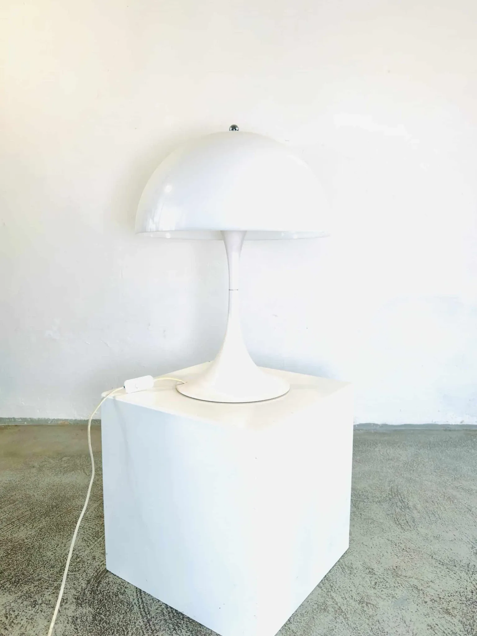 Panthella 'Mushroom' Table Lamp By Verner Panton For Louis Poulsen, Denmark, 1971
