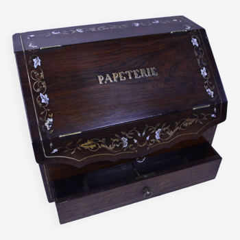 Writing/mail/stationery box. 19th century