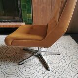 Pair of scandinavian armchairs 1970