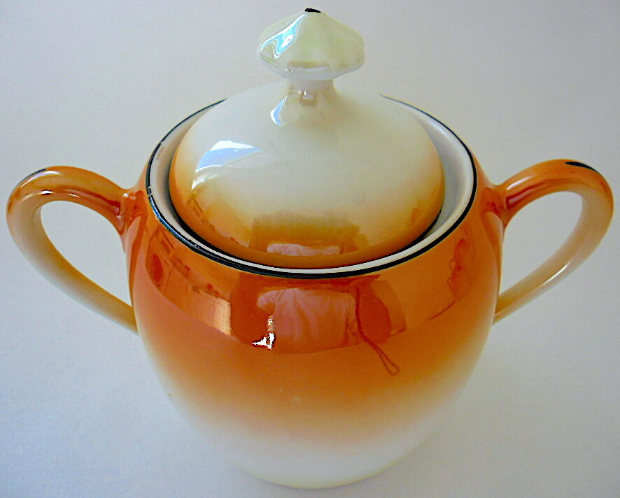 Art-deco bohemian porcelain tea or coffee