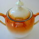 Art-deco bohemian porcelain tea or coffee