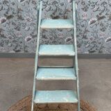 Old patinated stepladder (renovated)