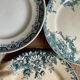 3 ironstone plates