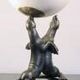 Louis Carvin otter lamp