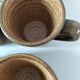 Ensemble 5 tasses et 5 soucoupes  Longchamp France style Japandi