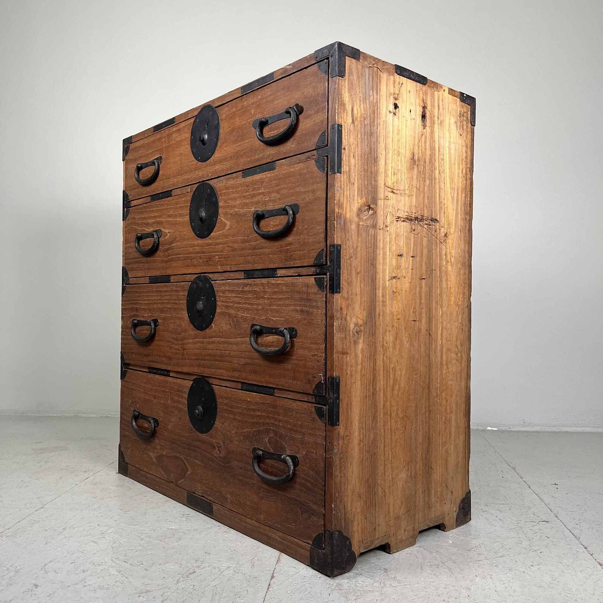 Japanese Kimono Tansu ladenkast Taishō (1912-1926)