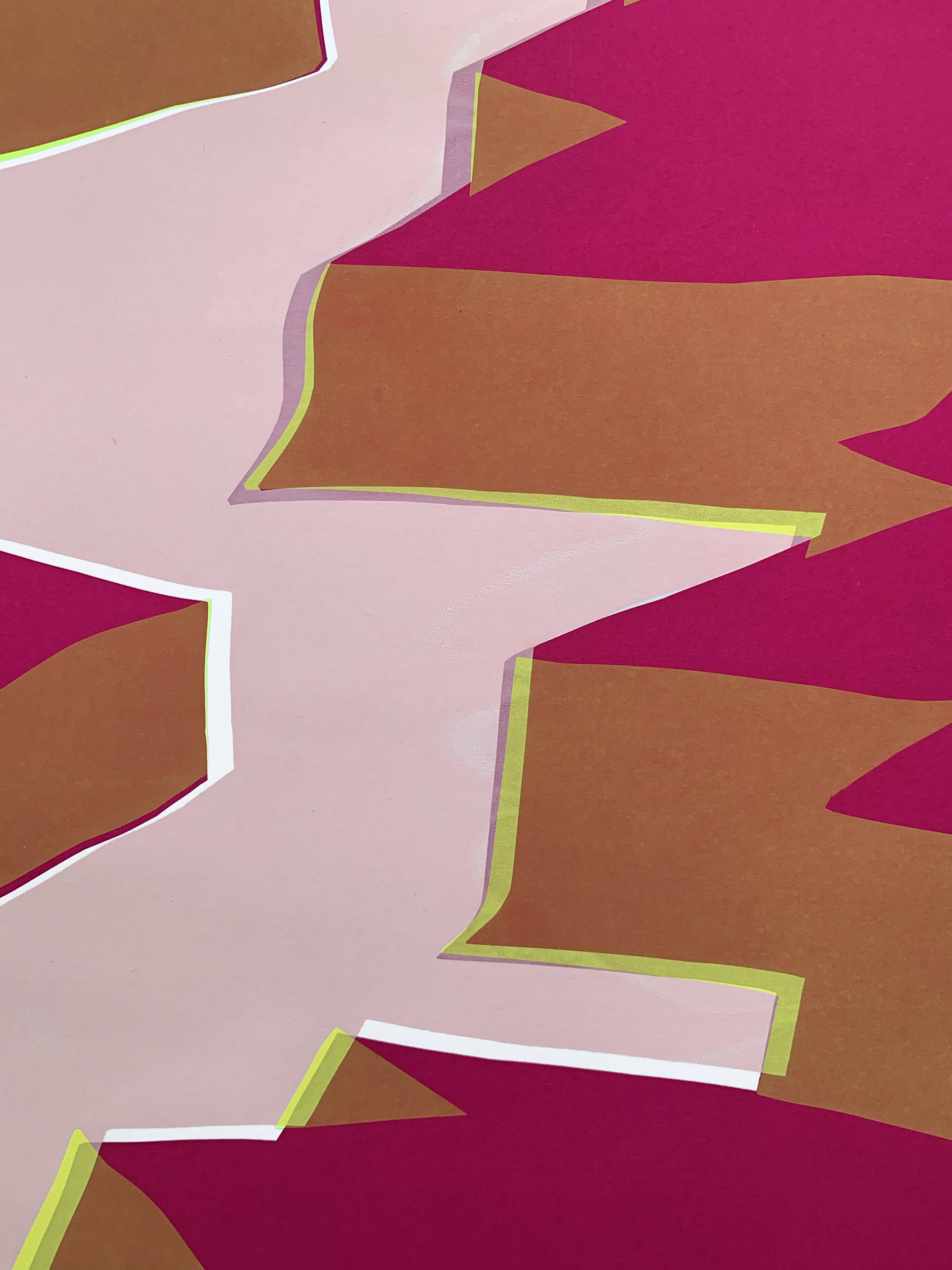 Screenprint On The Other Worlds - Les Moindre Interstices