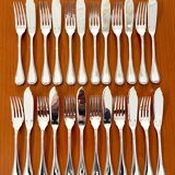 Christofle Malmaison 12 fish cutlery set excellent condition (24 pieces)
