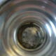 Silver metal art deco