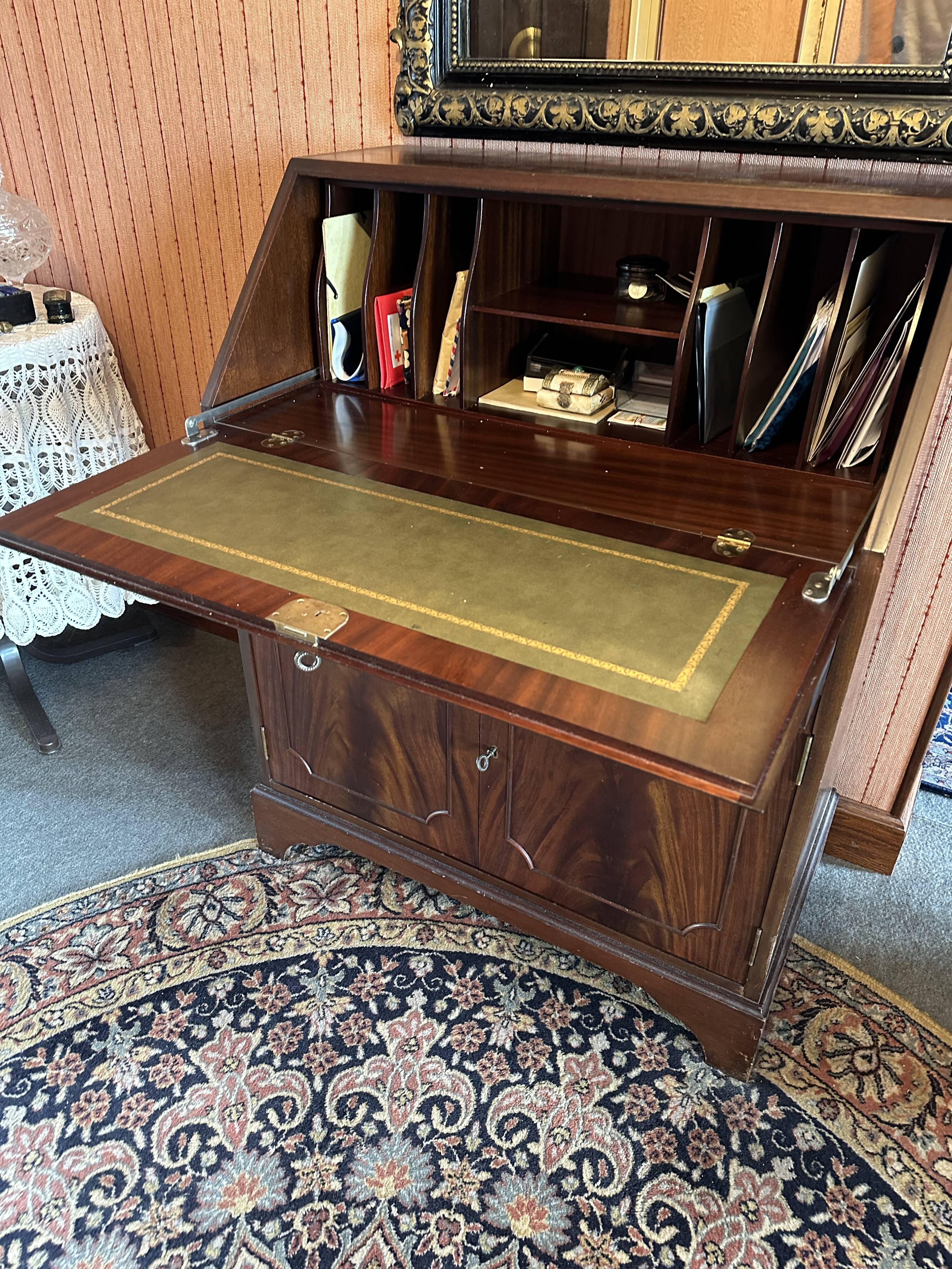 Mahogany secretary