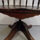 Chaise de bureau pivotante antique