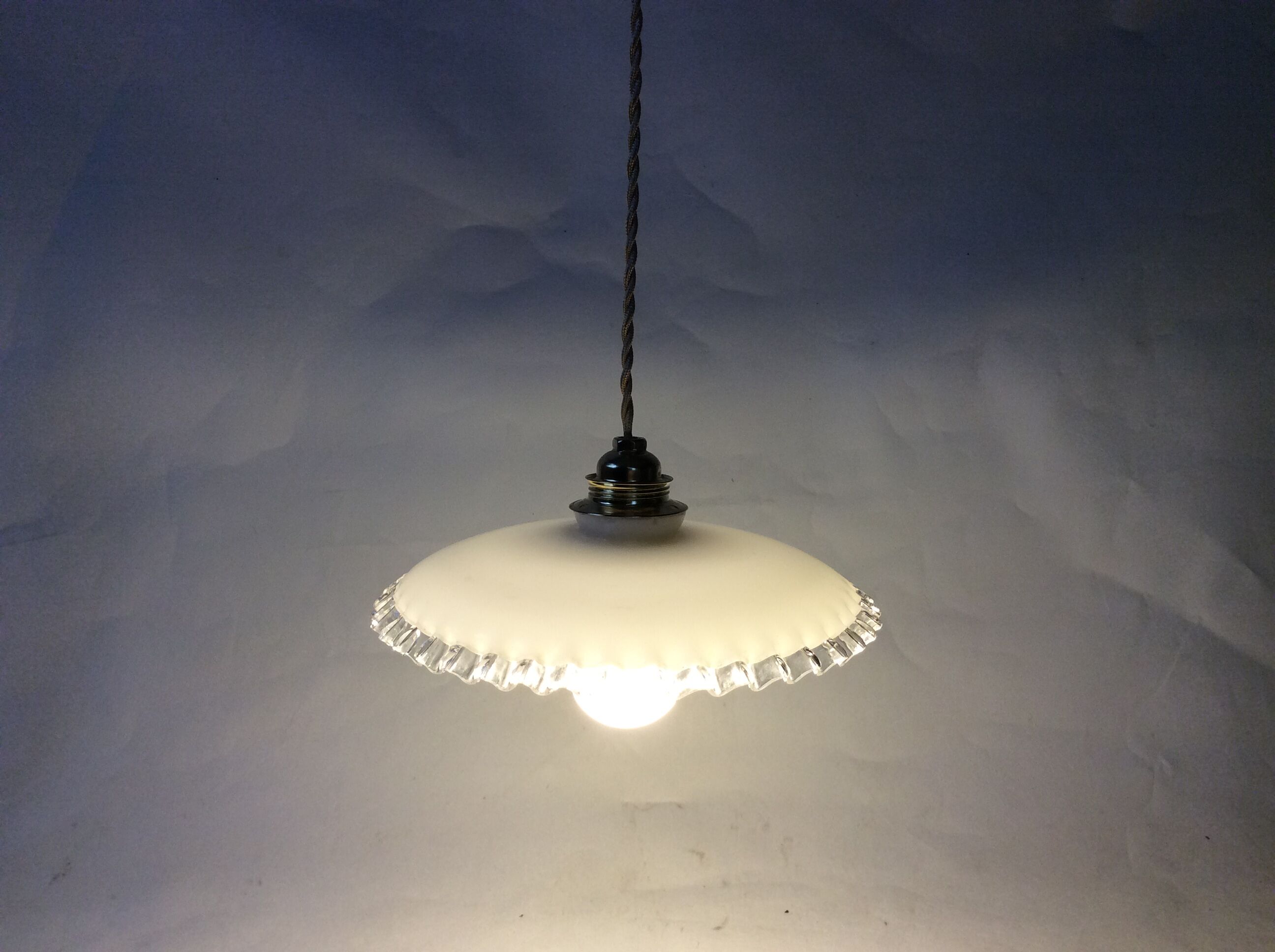 Vintage opaline hanging