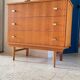 Vintage design geometric chest