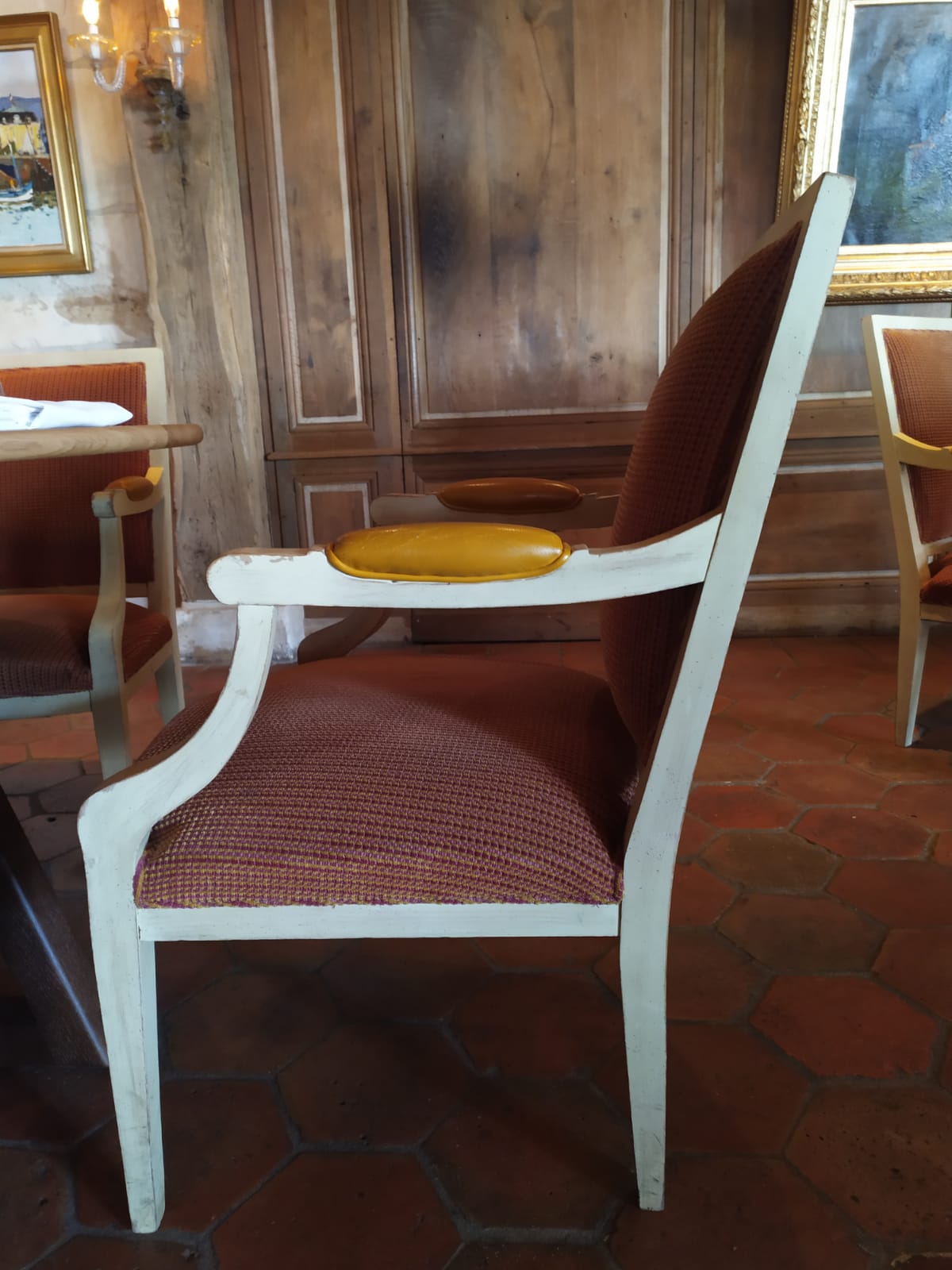 10 Louis XVI style armchairs