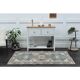 1970s Vintage Turkish Handmade Wool & Cotton Beige Area Rug 115x183