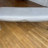 Linen fabric bench Pierre Frey