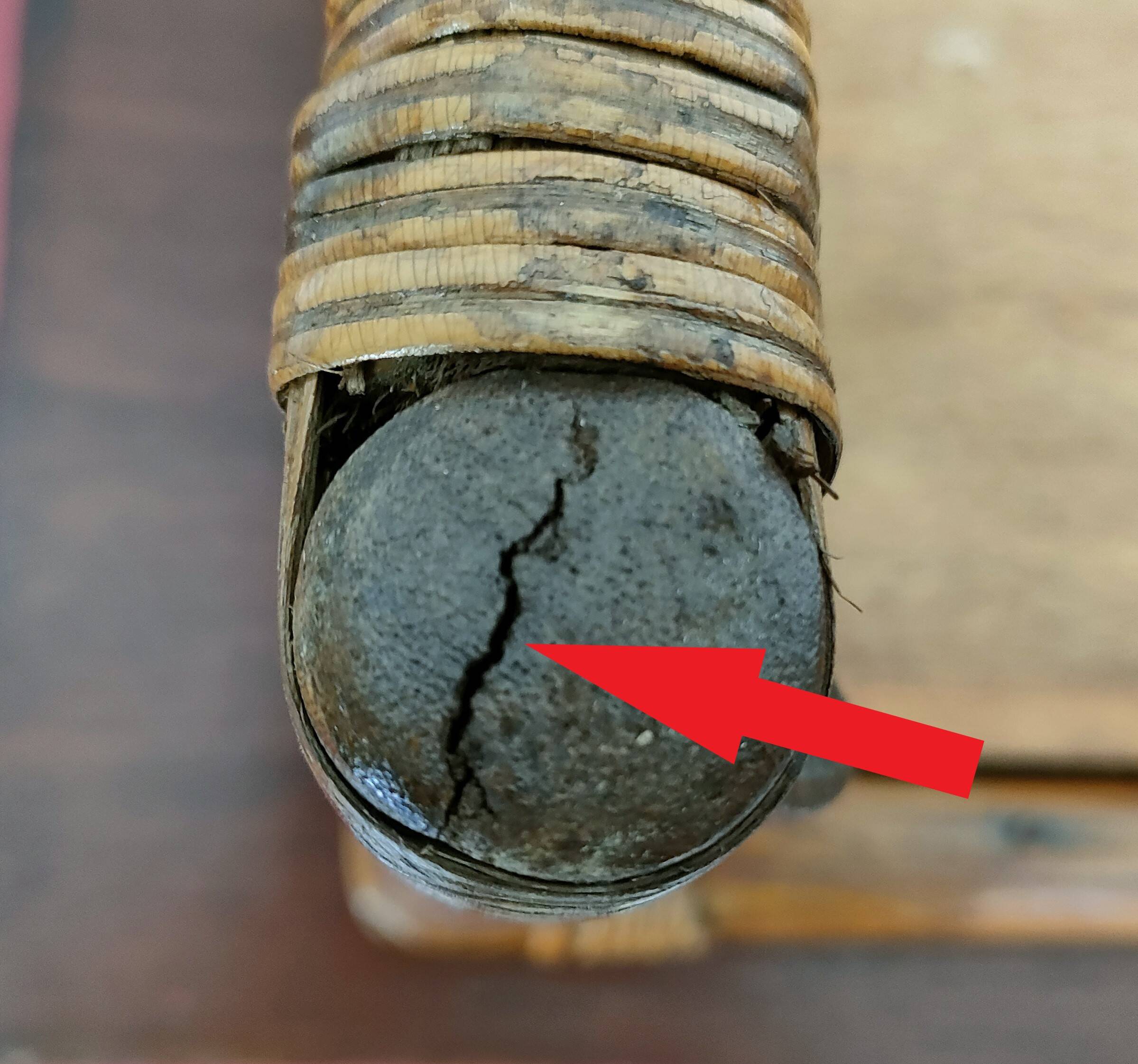 Large vintage serving tray, rattan and wicker - Indonesia - 1950s/1960s