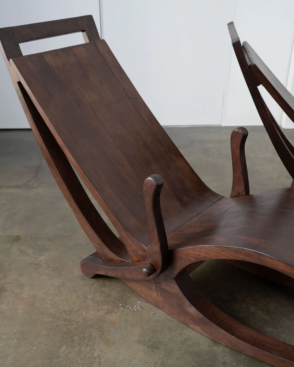 Modernist garden loungers
