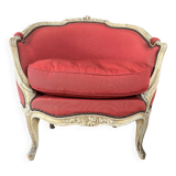 Napoleon III convertible armchair