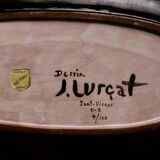 Ceramic dish, Jean Lurçat, 1950s