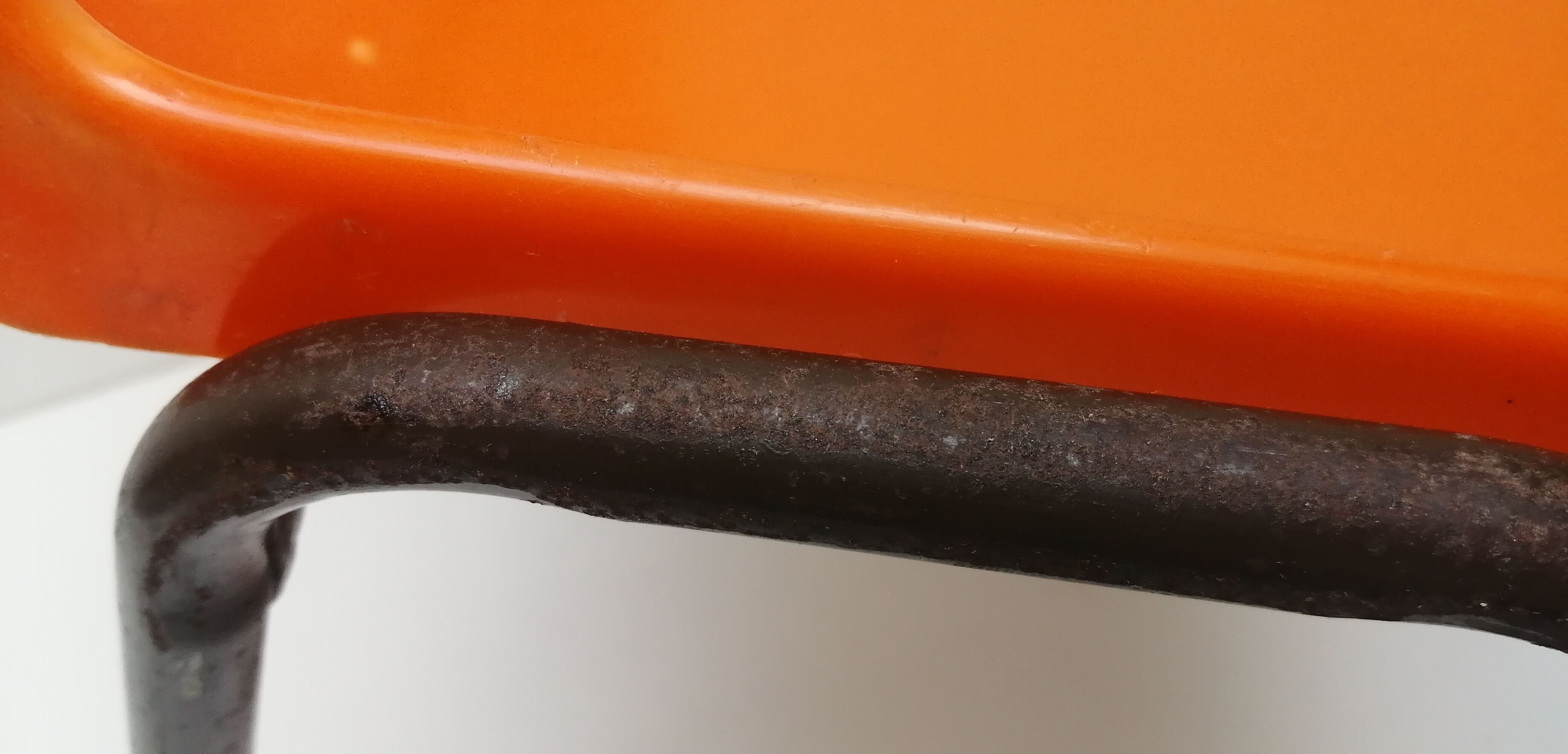 Vintage children's chair orange HB