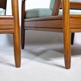 Mid-Century Design Teak Lounge Chairs from Denmark, Set of 2, 1960s
