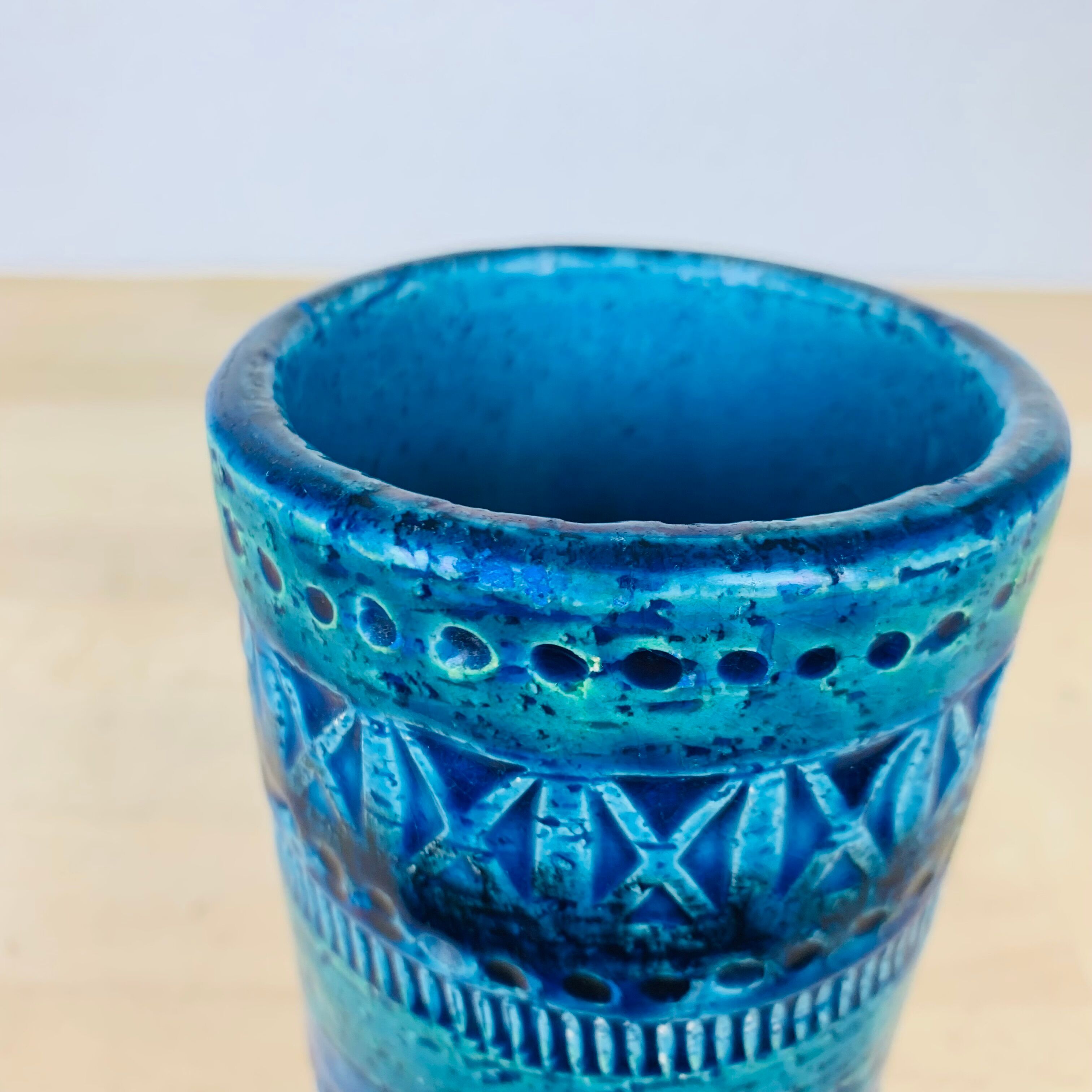 Vase Aldo Londi Rimini Blue Bitossi