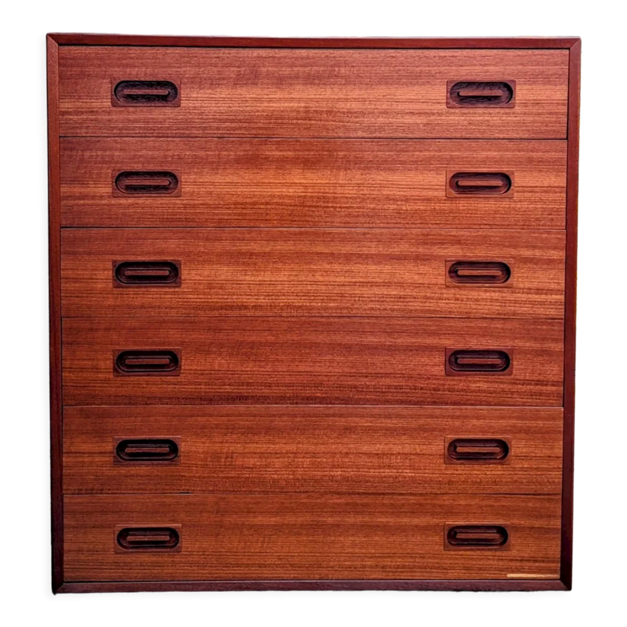 Danish teak chest of drawers by Dyrlund, 1960