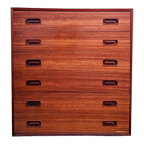 Danish teak chest of drawers by Dyrlund, 1960