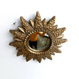 Vintage sunburst mirror, 1960s