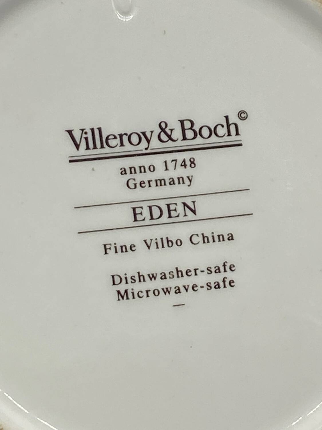 Cache pot / vase Villeroy & Boch, Éden, décor floral