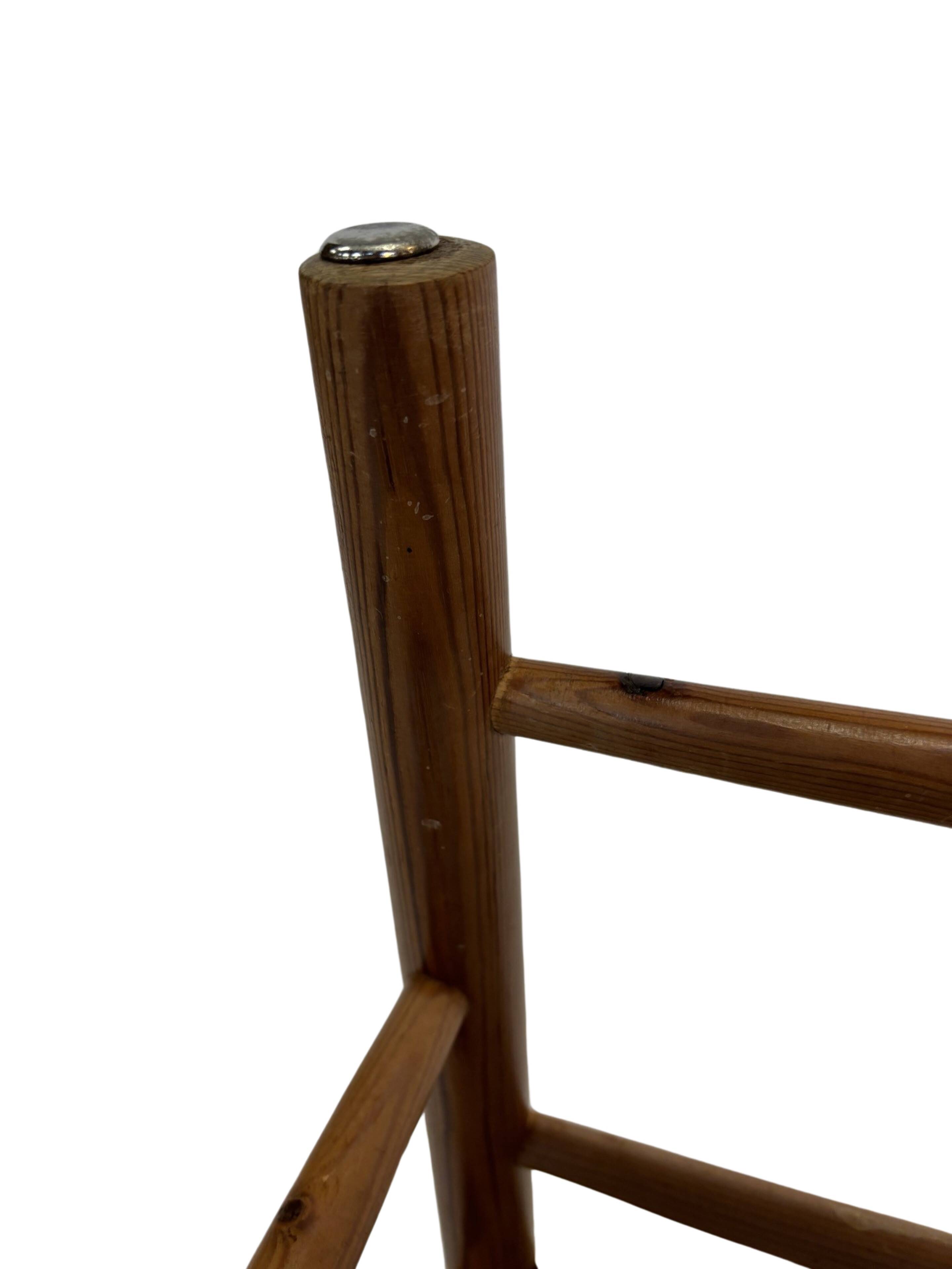 Vintage Dordogne Stool for Robert Sentou, 1970