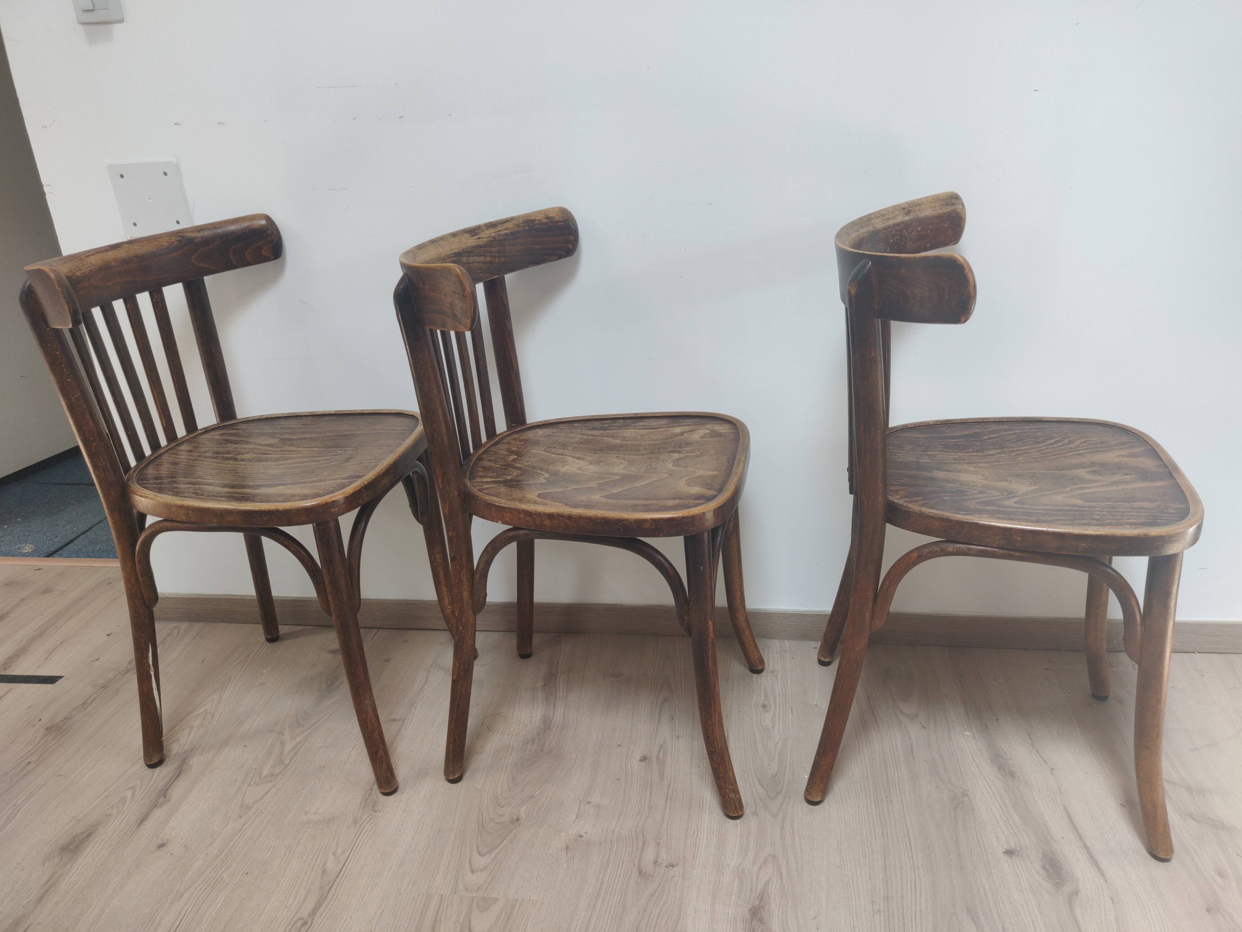 30s bistro chair trio