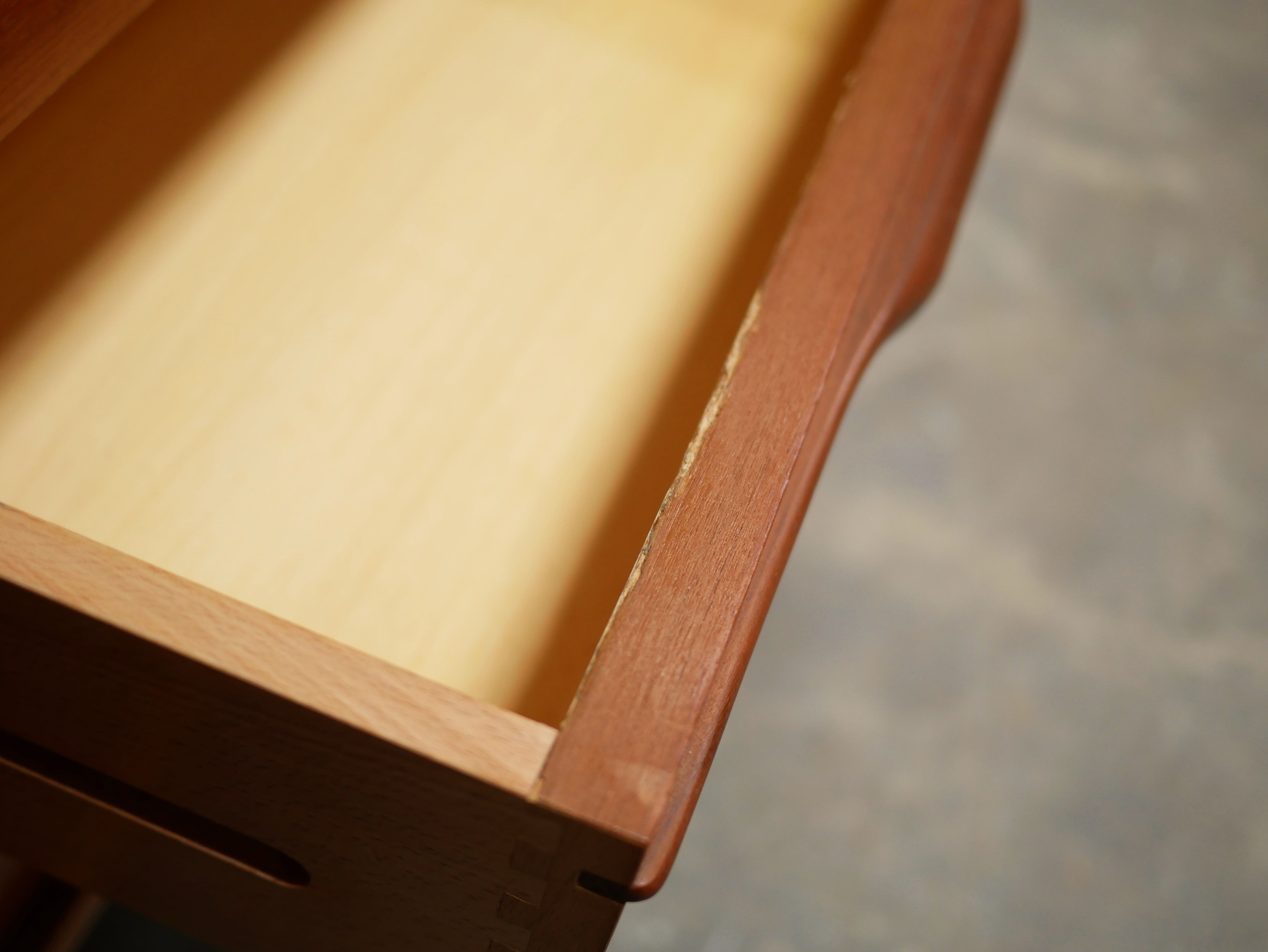 Buffet enfilade haute vintage teak