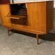 Vintage Scandinavian teak enfilade Clausen & son