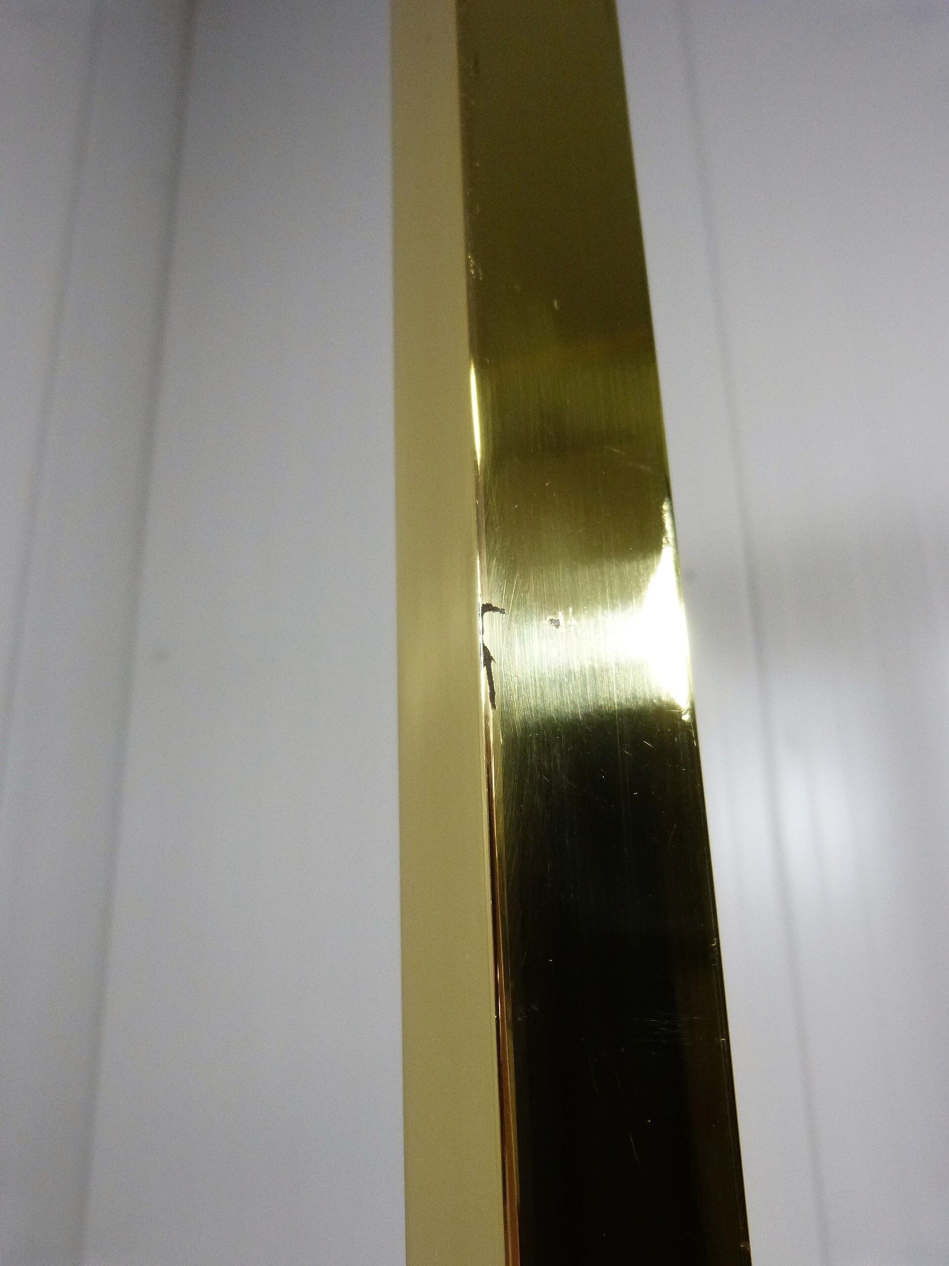 Brass floor lamp by Lumi italy 1970