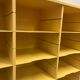 Old workshop furniture / wooden locker / sorting furniture