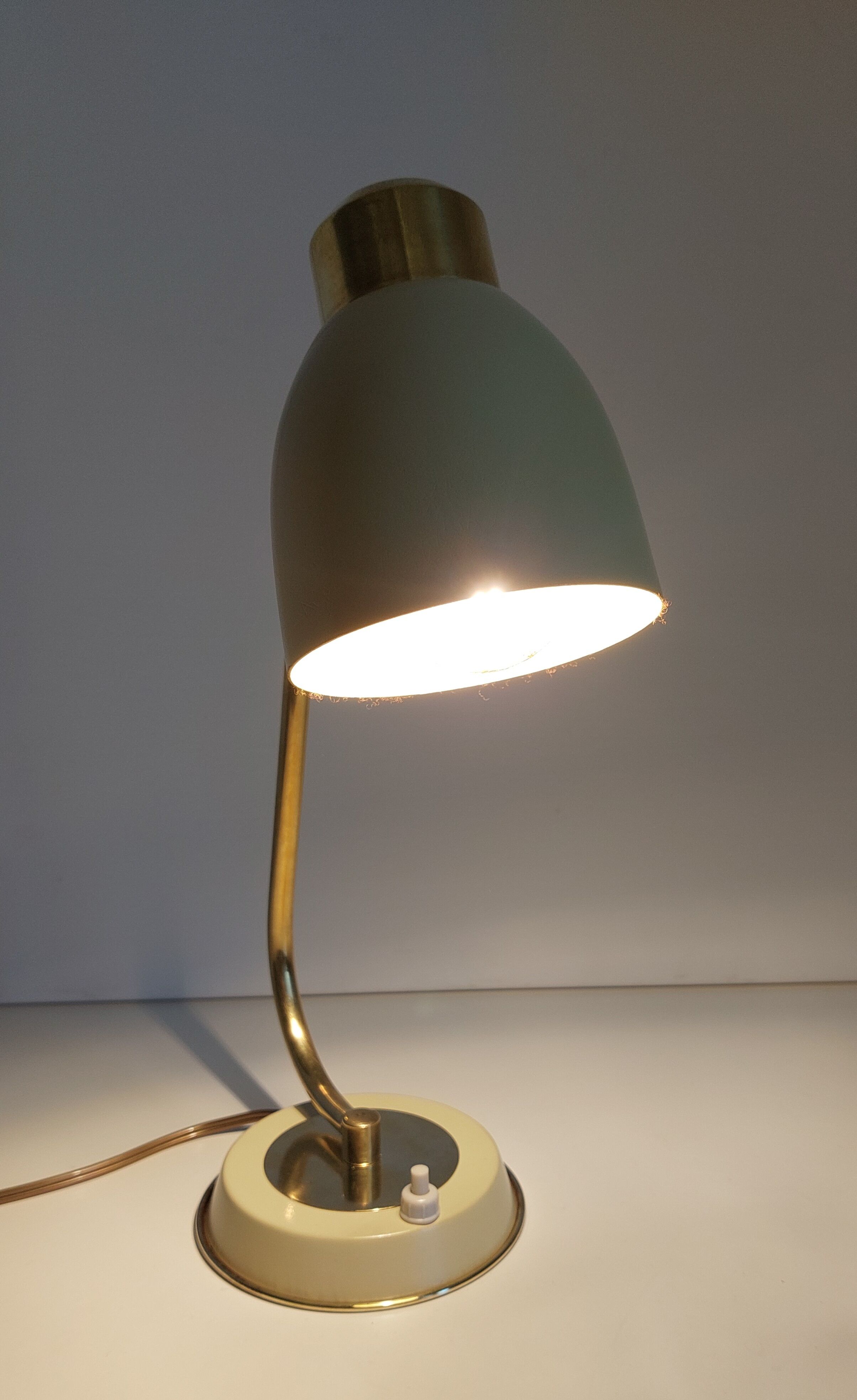 Vintage table lamp 50s