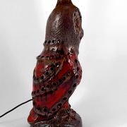 Important ceramic lamp / floor lamp, Owl, by Walter Gerhards