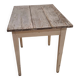 Distressed farmhouse table