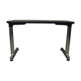 Castelli design 1970 black and metal desk