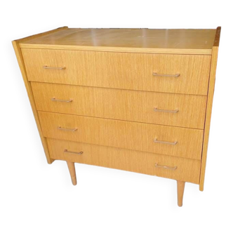 Commode coiffeuse 1950 60 4 tiroirs