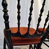 Pair of chairs Napoleon III model Opera