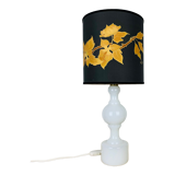 White opaline lamp 50s
