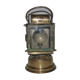 Lampe de cheminot ancienne « Albert Butin  »