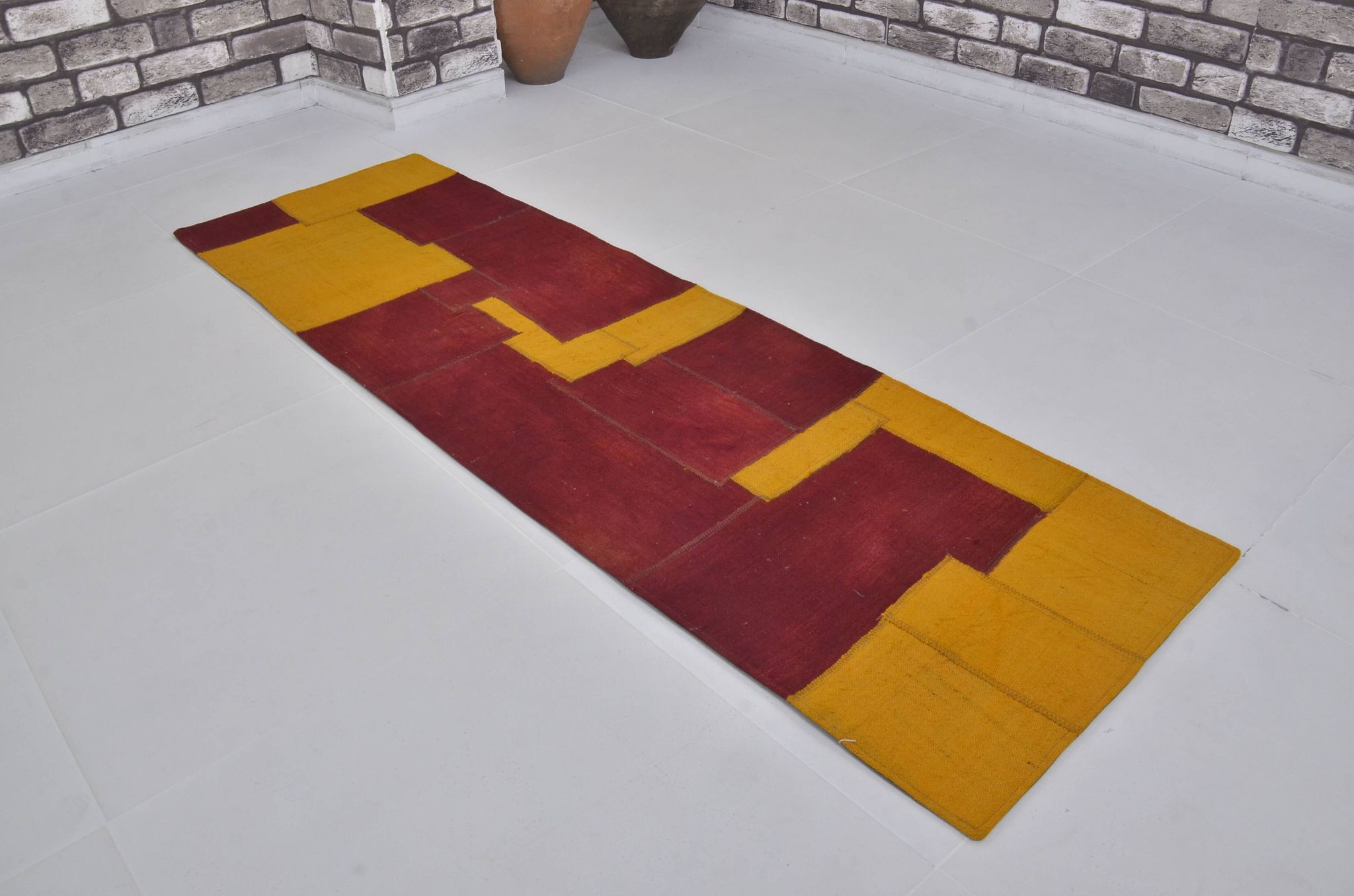 Handwoven Decorative Kilim Runner sku 3934