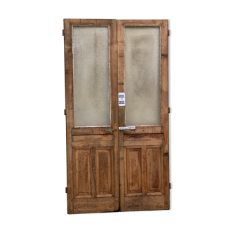 Paire de portes de banque 1920
