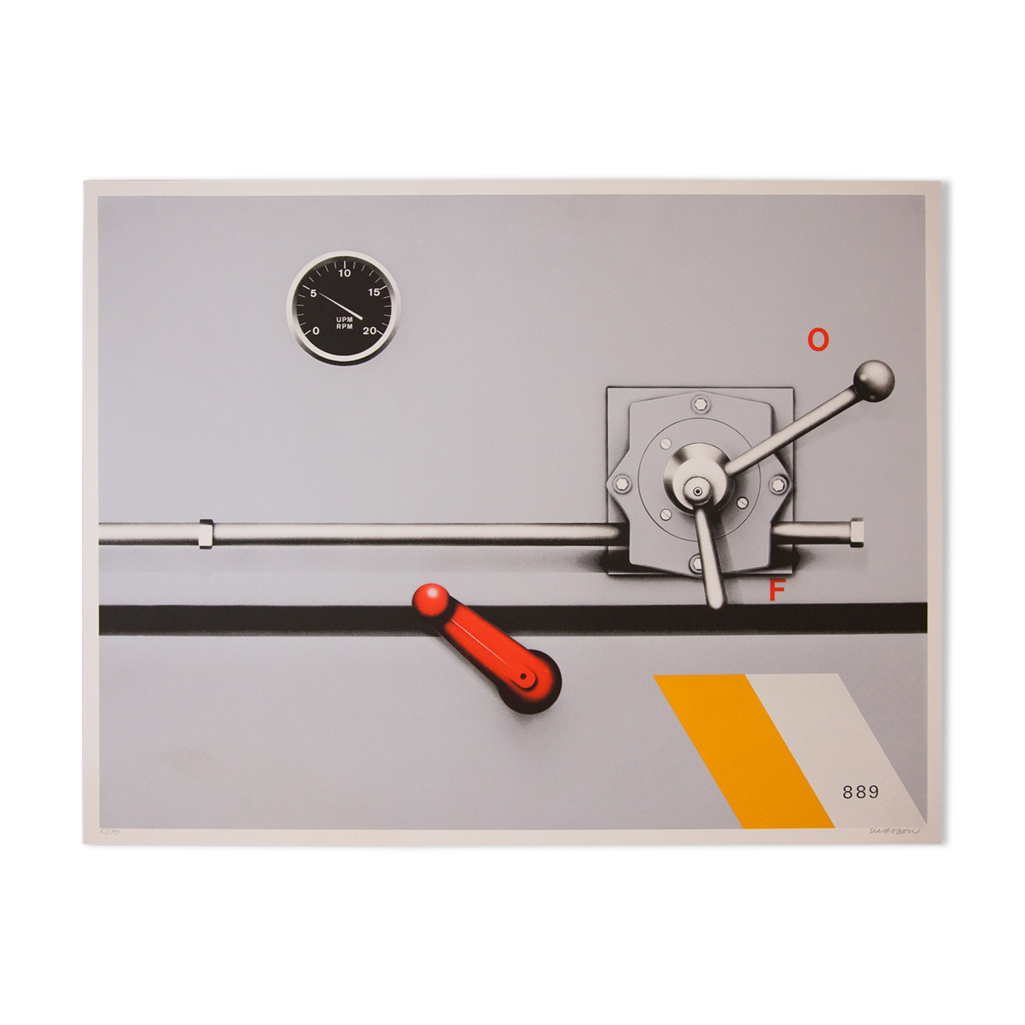 Peter Klasen - untitled - 1974