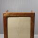 Vintage plant stand side table wood & ceramic 1950s