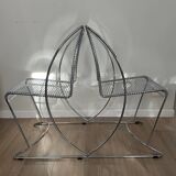 Paire de chaises, design Till Behrens, années 80